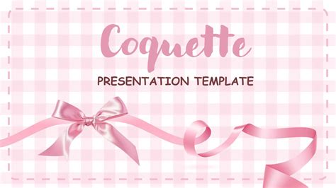 Coquette Slides Template