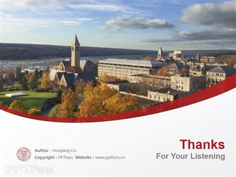 Cornell Ppt Template