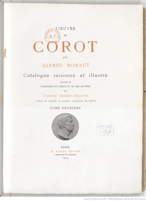 Corot Catalogue Raisonne