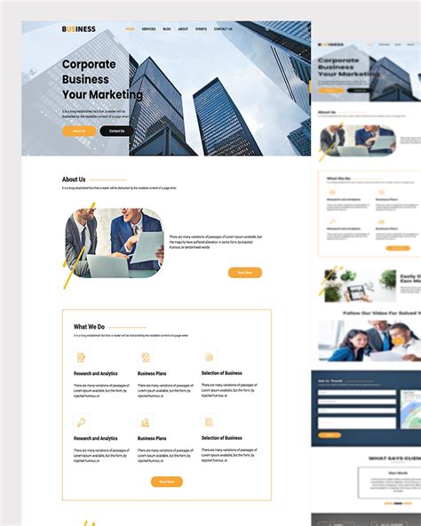 Corporate Site Template