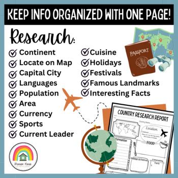 Country Research Project Template