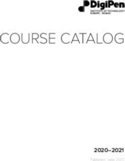 Course Catalog Digipen