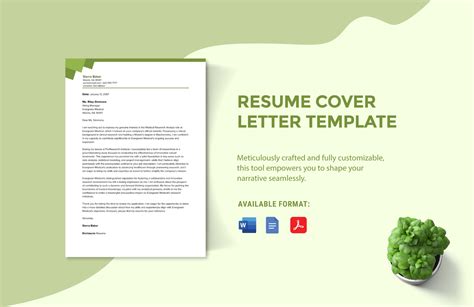 Cover Letter Template For Pages