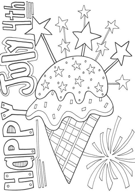 Crayola Printable Coloring Pages For The 4th Of July
