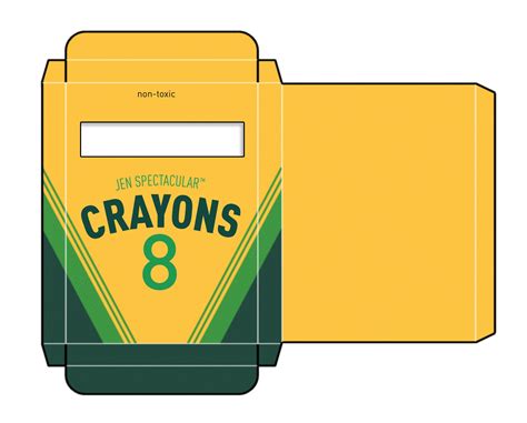 Crayon Box Template
