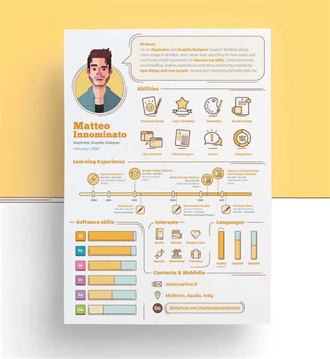 Creative Resume Templates Free