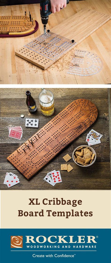 Cribbage Board Template Jig