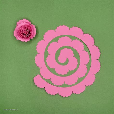 Cricut Flower Template