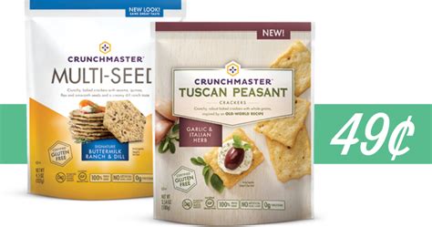Crunchmaster Protein Crackers Printable Coupons May 2018