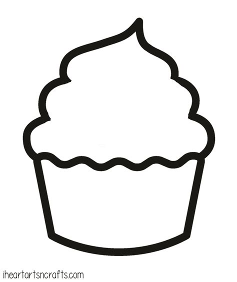 Cupcake Template Printable