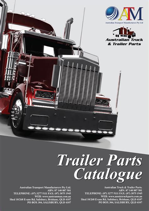 Custom Truck And Trailer Components Catalogue