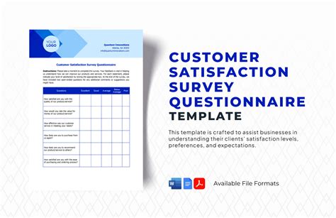 Customer Care Survey Template