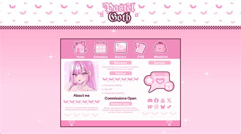 Cute Carrd Templates