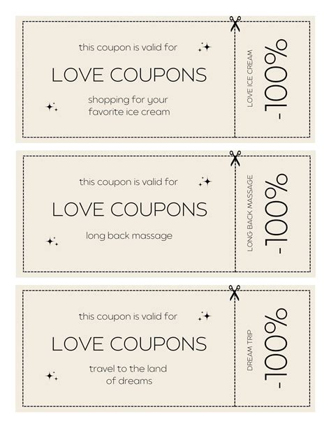 Cute Coupon Template
