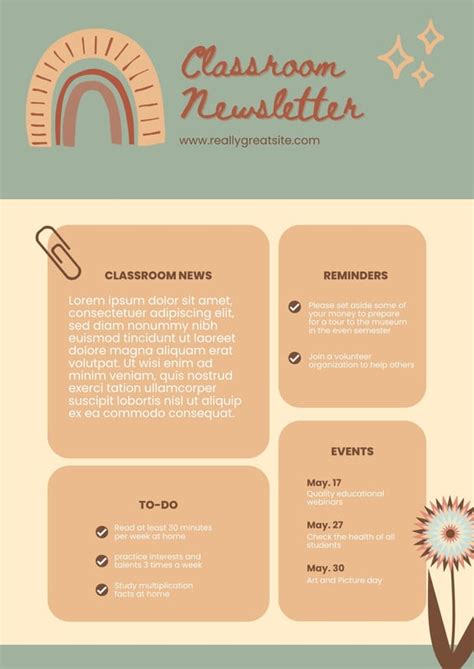 Cute Newsletter Templates