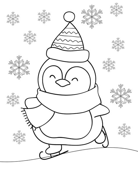Cute Penguin Printable