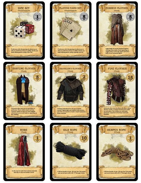 D&d Printable Spell Cards