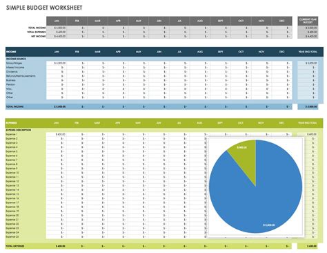 Daily Budget Template Google Sheets