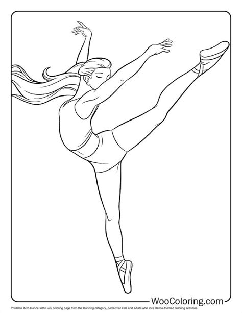 Dance Coloring Pages Printable Free
