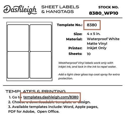 Dashleigh Template Center