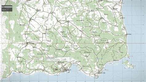 Dayz Topographic Map 2019 Printable 1.05