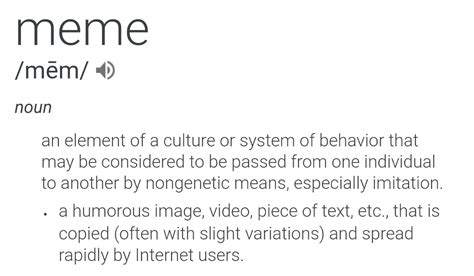 Definition Meme Template