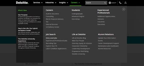 Deloitte Career Site