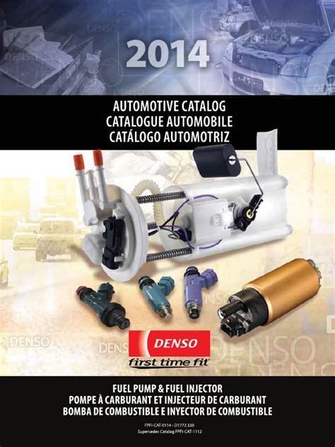 Denso Fuel Pump And Injector Catalog