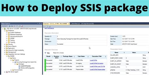 Deploy Single Package To Ssis Catalog