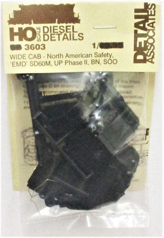 Detail Associates Ho Scale Parts Catalog