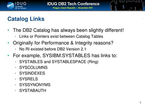 Difference Between Db2 Catalog And Directory