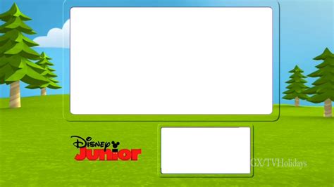 Disney Junior Split Screen Credits Template