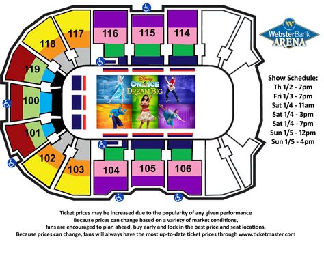 Disney On Ice Seating Chart