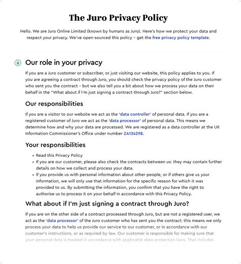 Divi Simple Privacy Policy Template For Business Websites