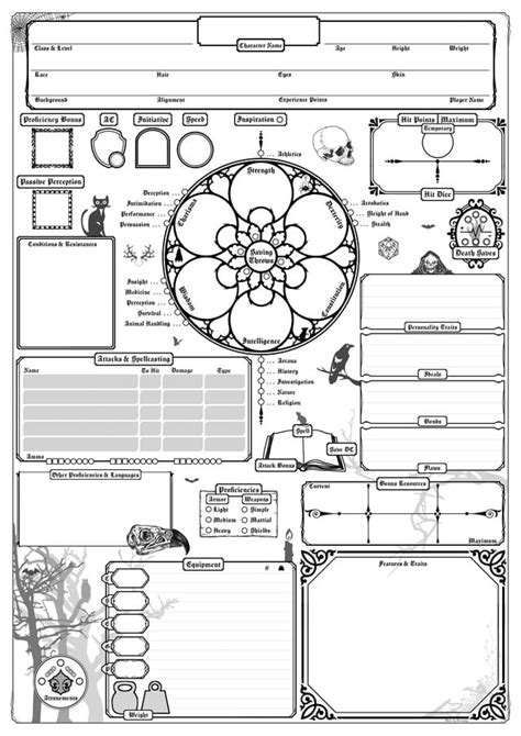 Dnd One Shot Template