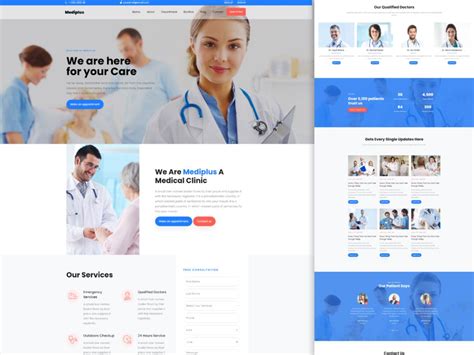 Doctors Website Template