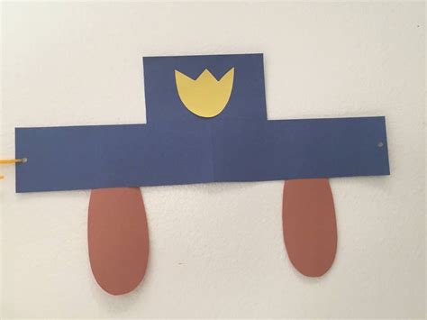 Dog Man Hat Template