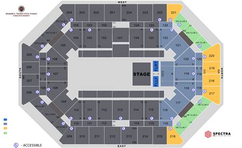 Donald Tucker Civic Center Seating Chart Graduation