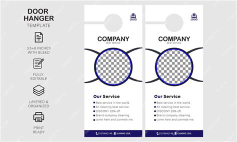 Door Hanger Flyer Template