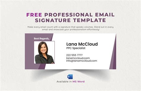 Download Free Email Signature Templates