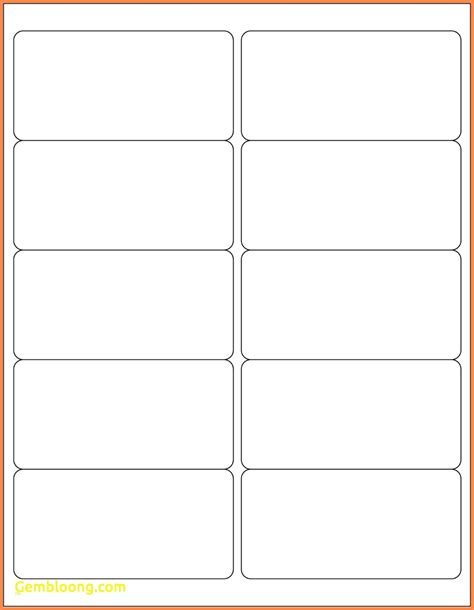 Download Office Depot Label Template