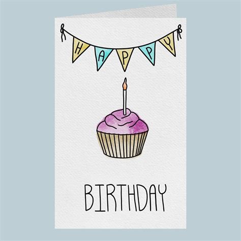 Downloadable Free Printable Birthday Card