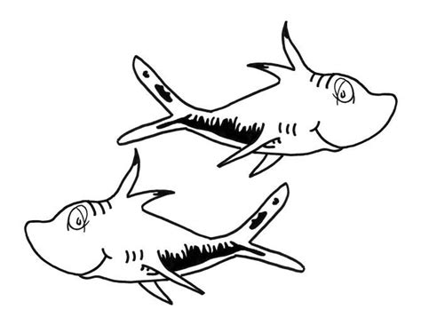 Dr Seuss Fish Template