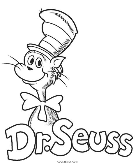 Dr Seuss Free Coloring Printables