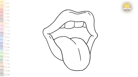 Drawing A Tongue