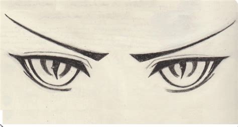 Drawing Angry Eyes