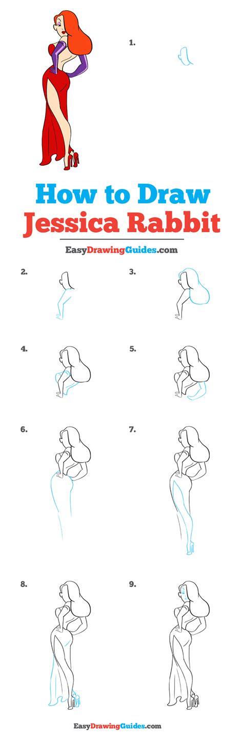 Drawing Jessica Rabbit