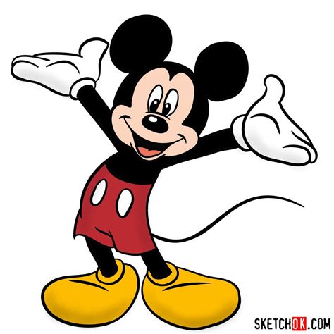 Drawing Mickey Mouse Pictures