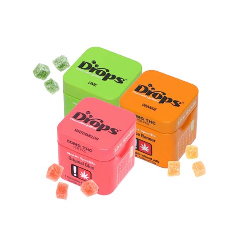 Drops Edible Gummies Chart
