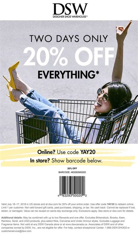 Dsw Coupon Code Printable